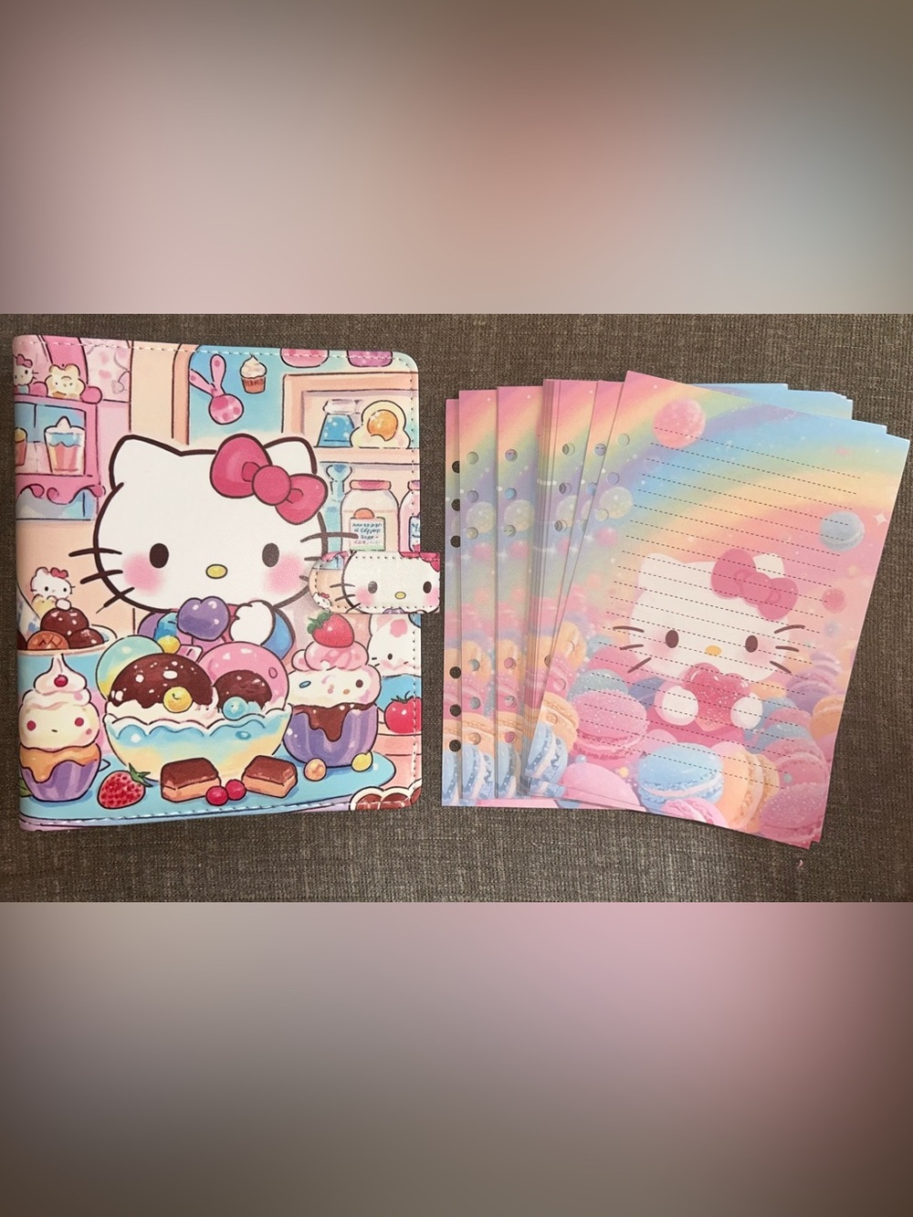 HELLO kitty Treats A5 Binder with Refill paper